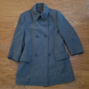 Versace Collection Pea Coat Cashmere Blend‎